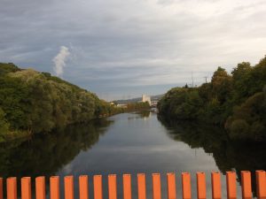 Bild vom Neckar bei Plochingen