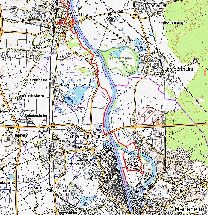 Siebter Tag - unsere Route, Teil 2