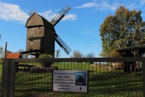 Bockwindmühle in Werder - leider Winterpause