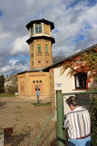 Werbung damals: der Ziegeleiturm mit seinem Museum